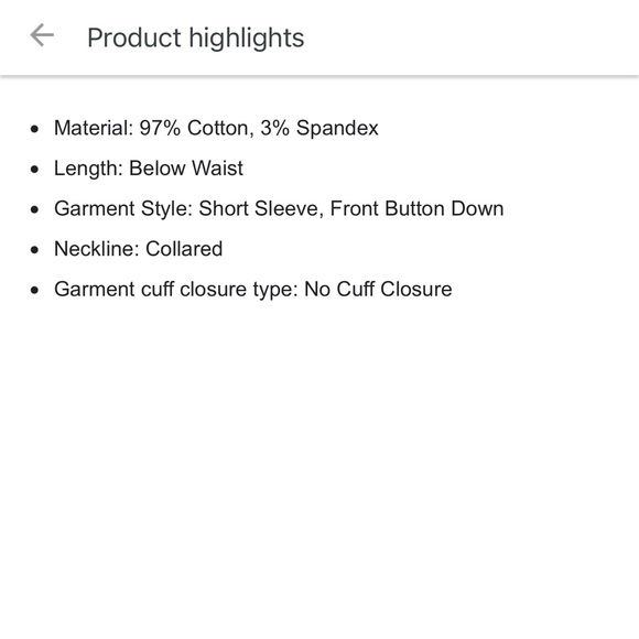 🤍Goodfellow & Co Coral Red Short Sleeve Knit Button-Down Shirt - Picture 5 of 5